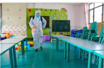 渝北橄榄郡幼儿园清洁
